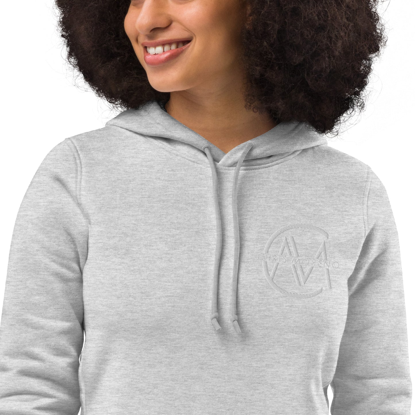 Women's eco fitted hoodie